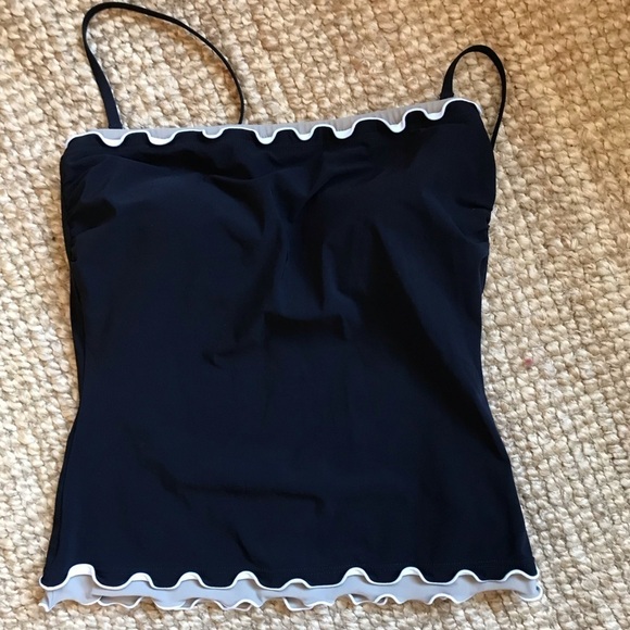 PROFILE tankini top. Black. - Picture 2 of 7